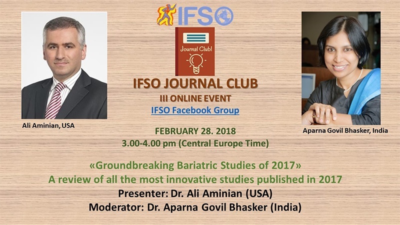 THIRD IFSO JOURNAL CLUB ONLINE EVENT