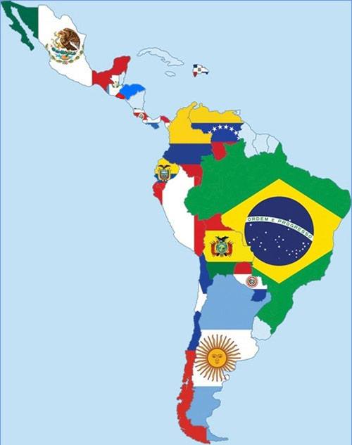 Societies of the Latin American Chapter up to July 2012.